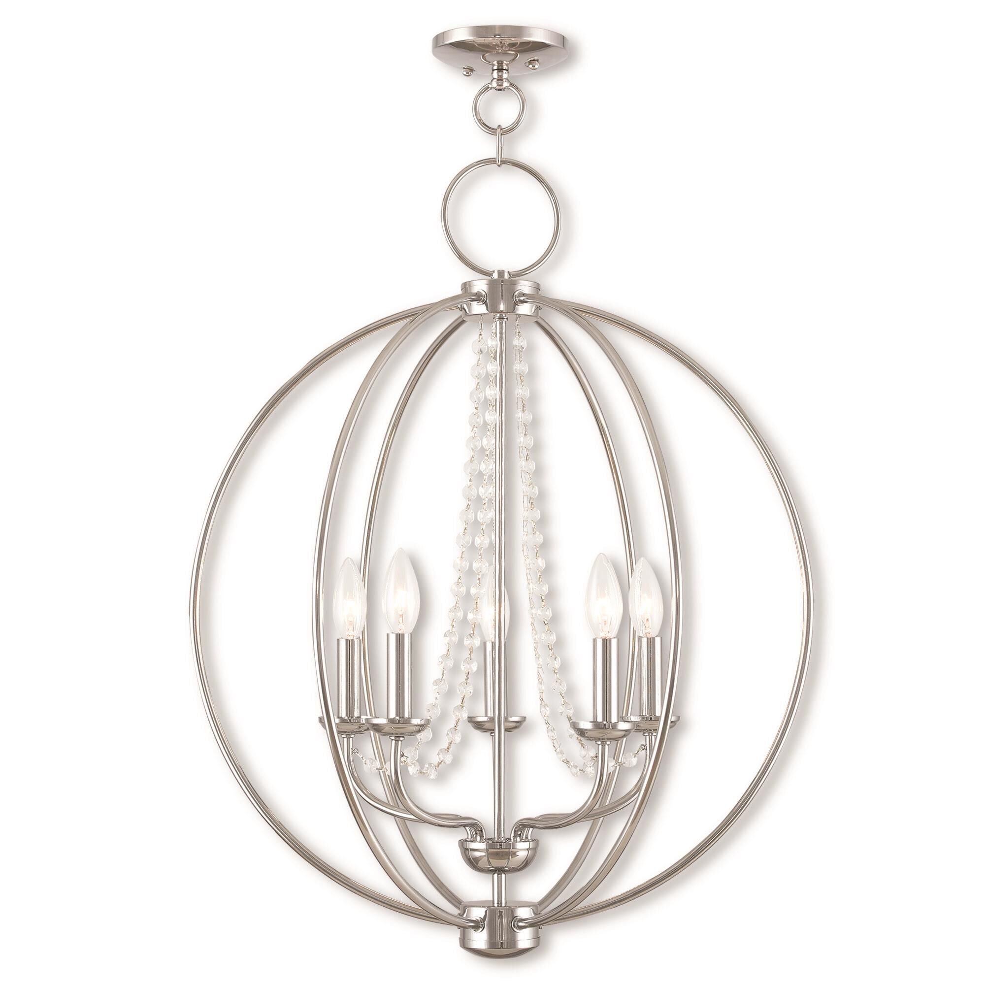 Arabella 22 Inch Large Pendant by Livex Lighting